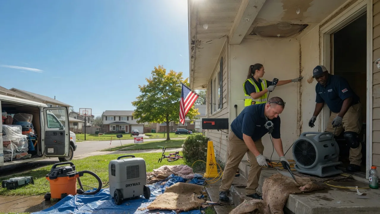 Water Damage Restoration in Thornton, PA near me
